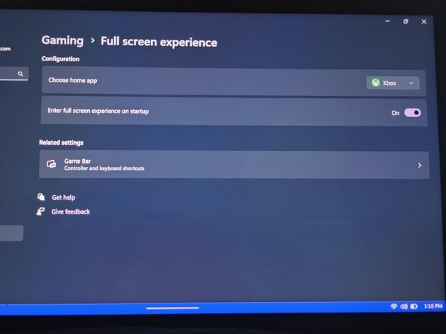 umpc) Windows 게이밍 모드 생각보다 일찍 나올듯?_1.jpg
