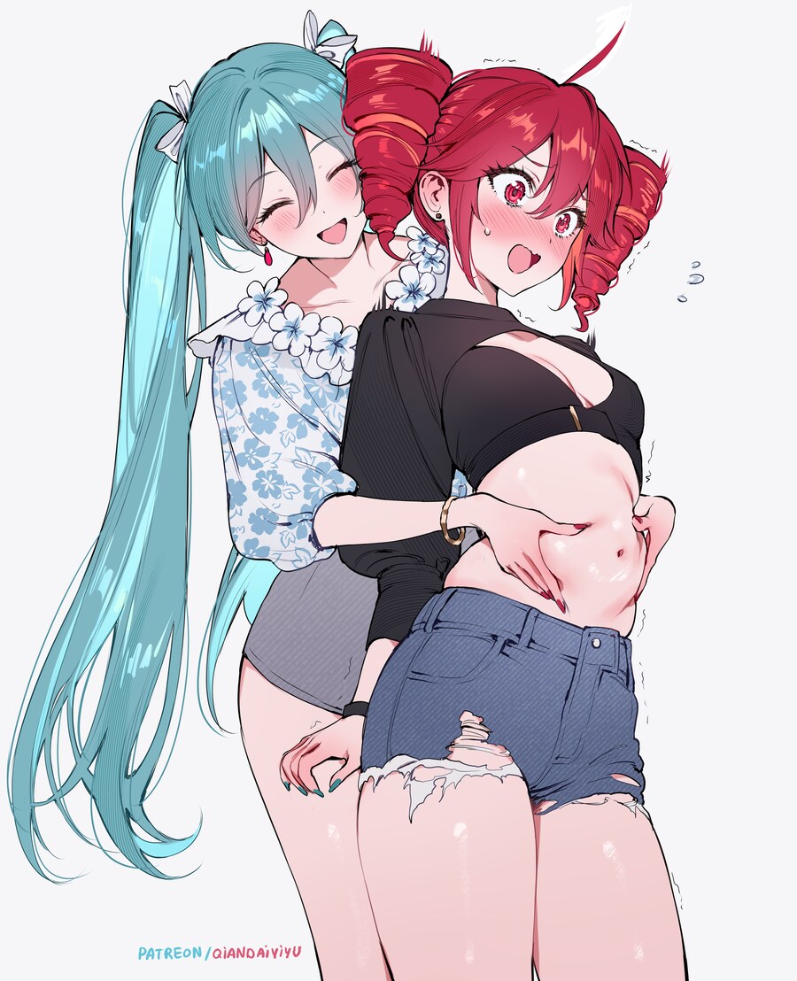 초절정 뱃살녀한테 손도장 찍어주면 어케함_2.png