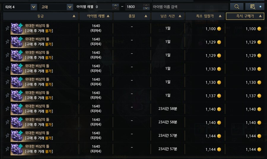 로아) 구동 떡상 이후 어빌스톤 근황_1.png