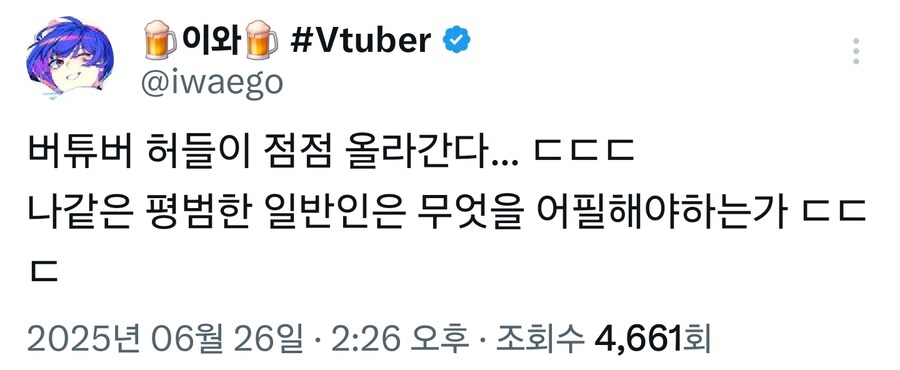 버튜버) "나같은 평범한 일반인은 어떻게 버튜버하냐"_1.jpg