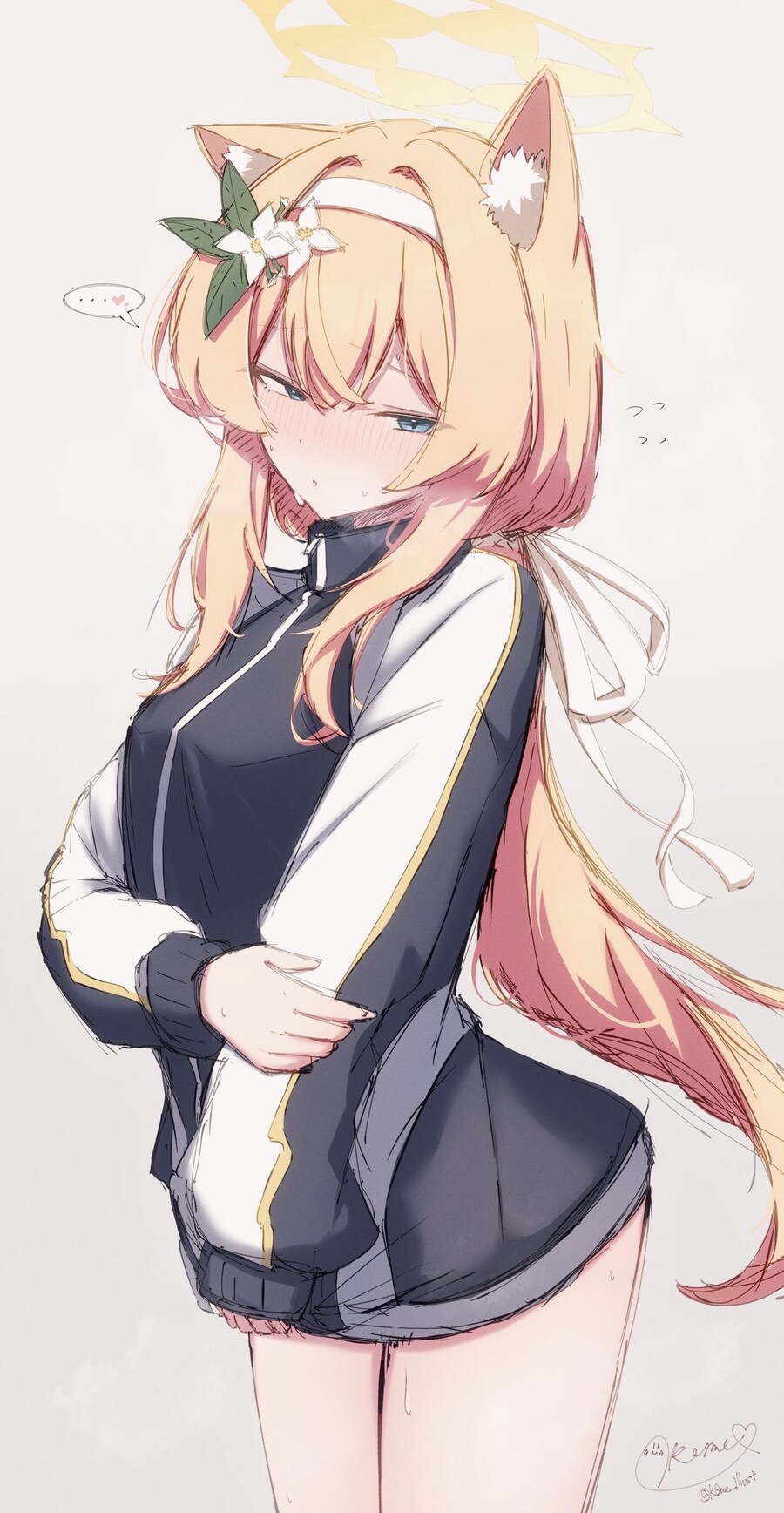 블루아카) 선생님에게만.. 보여주는거에요..._1.jpg