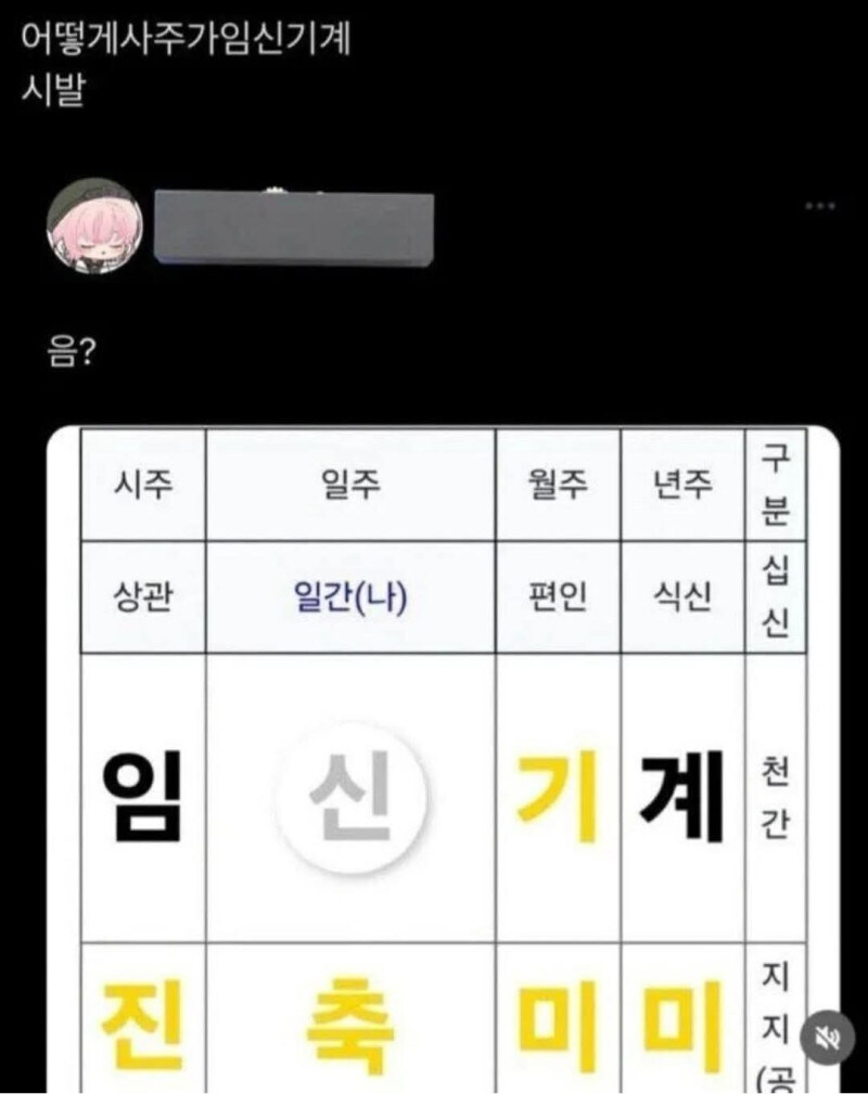 고전) 사주결과 보고 충격먹은 사람_1.jpg