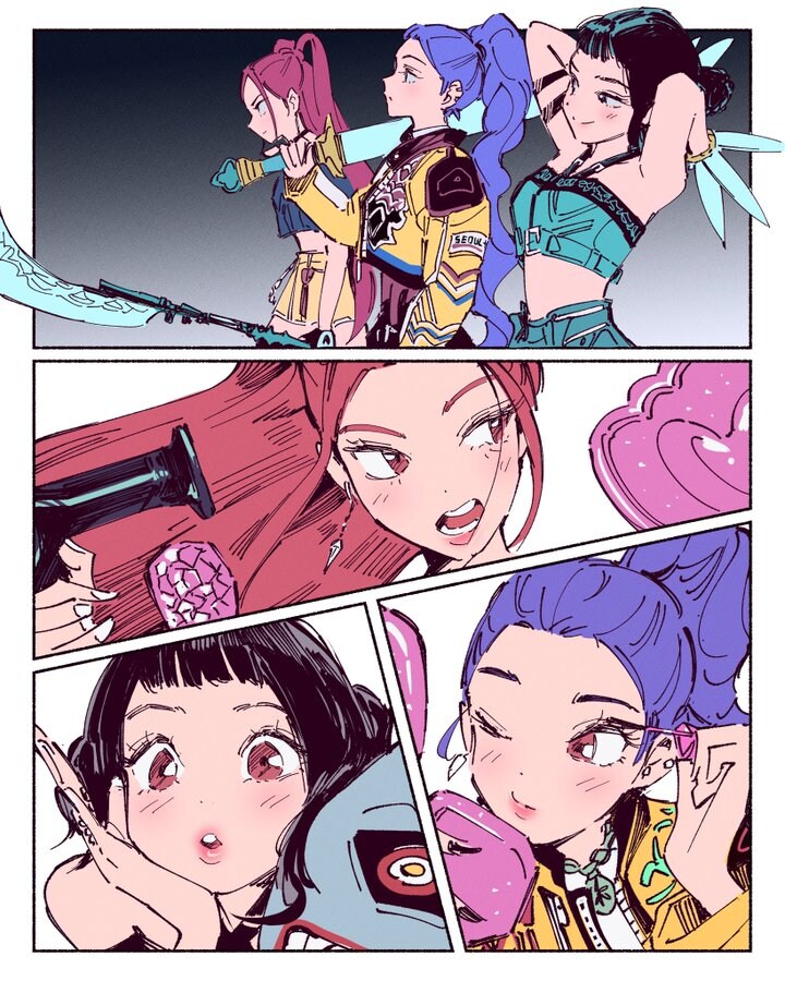 케이팝) 생각해보니꺼 무대 오르기 전 화장체크는 필수네_1.jpg