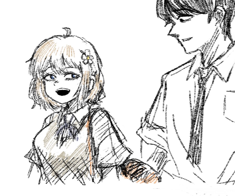 @, ZZZ, 겅듀겜) 어제 그린 아이마스, 젠존제, 프리코네 그림들!!.png_4.png