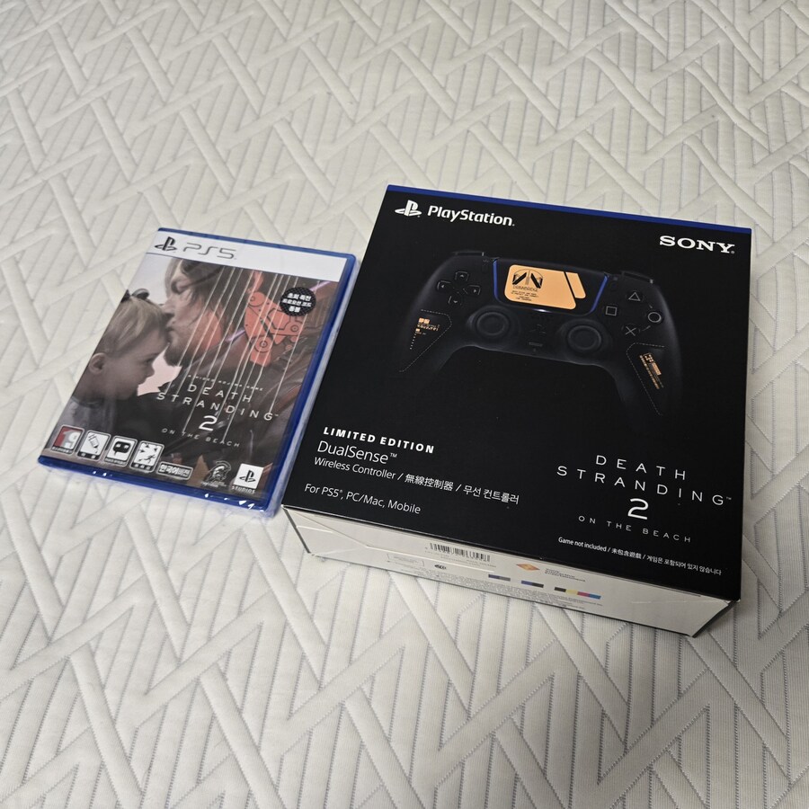 데스 스트랜딩 2 듀얼센스 한정판 + 게임 일반판 패키지 오픈케이스_1.jpg