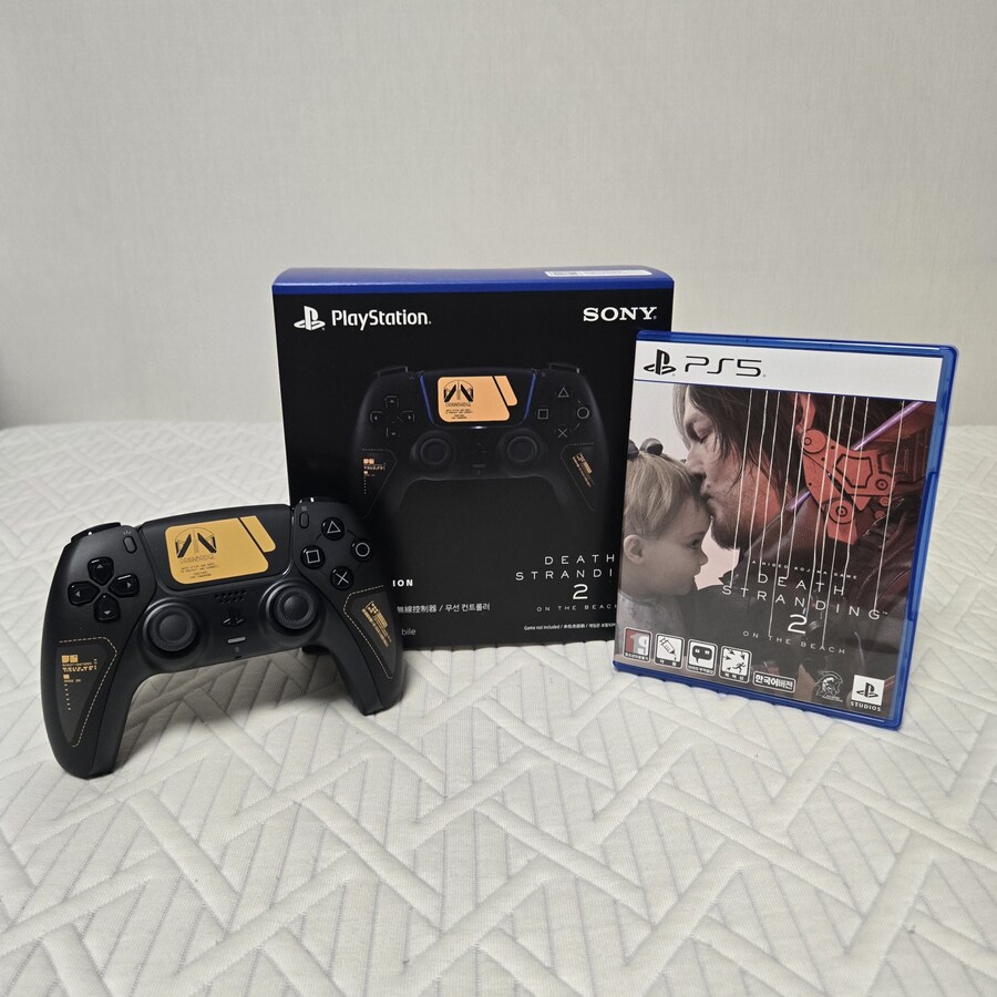 데스 스트랜딩 2 듀얼센스 한정판 + 게임 일반판 패키지 오픈케이스_16.jpg