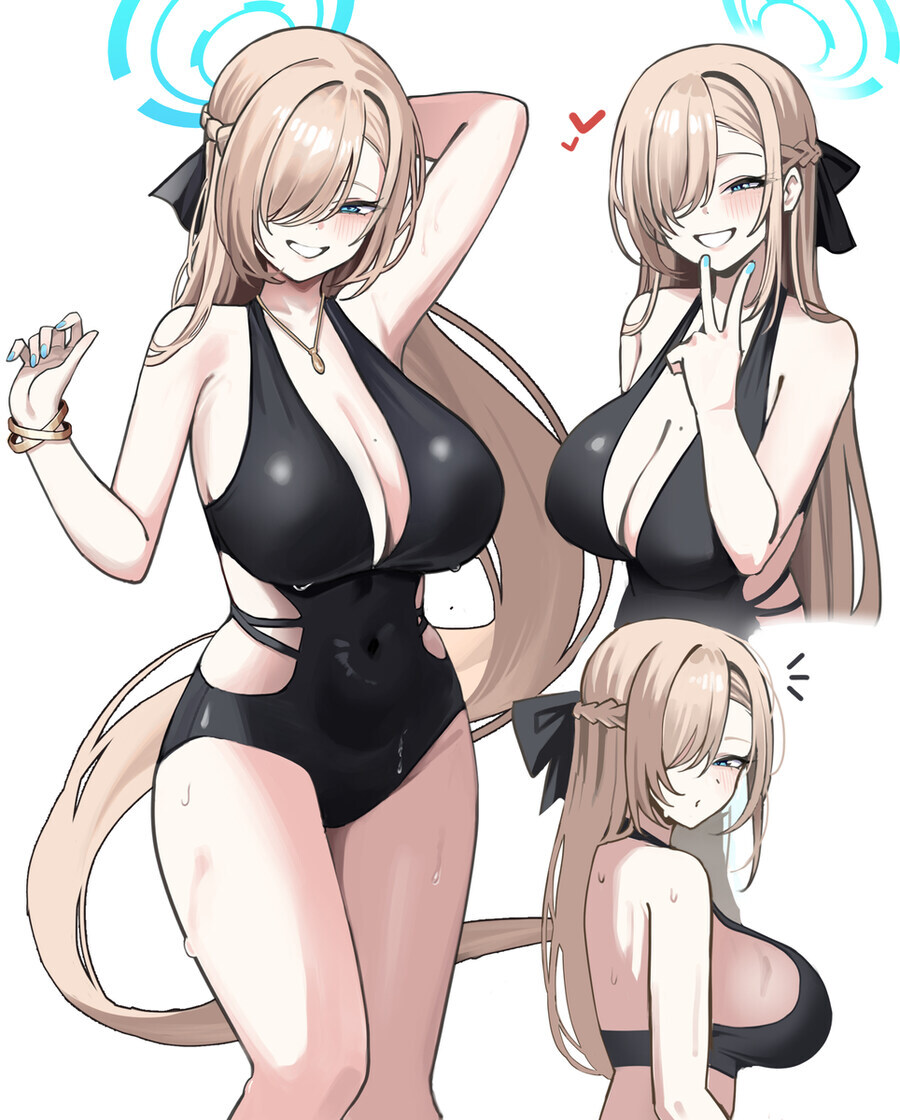 블루아카) 모닝글 수영복 아스나_1.jpg