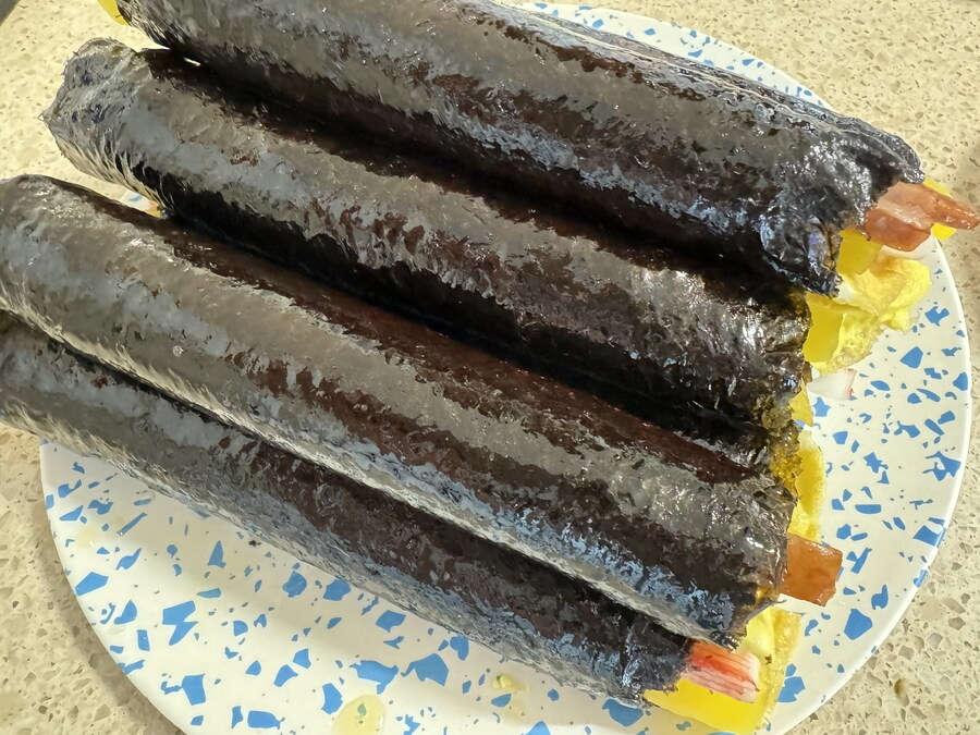 만들어 먹은 김밥~~~_1.jpg