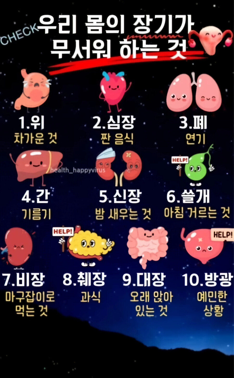 우리 몸의 장기가 무서워하는 것.jpg_1.jpg