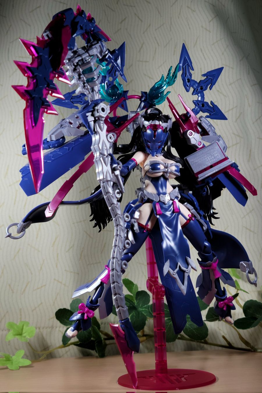 [코토부키야] 메가미 디바이스 오우부 츠쿠요미 레갈리아 가조립 사진 2_2.jpg