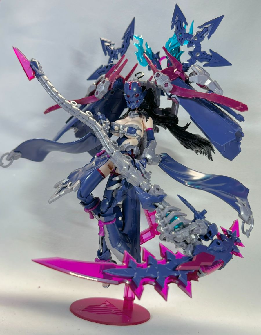 [코토부키야] 메가미 디바이스 오우부 츠쿠요미 레갈리아 가조립 사진 2_8.jpg