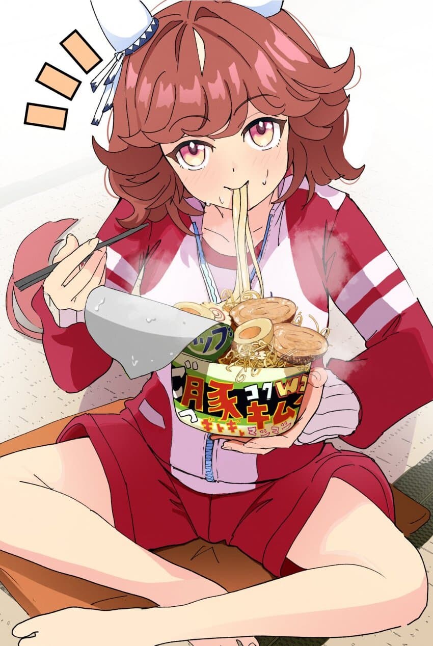 [말딸] 컵라면 먹방하는 세이코_1.jpg