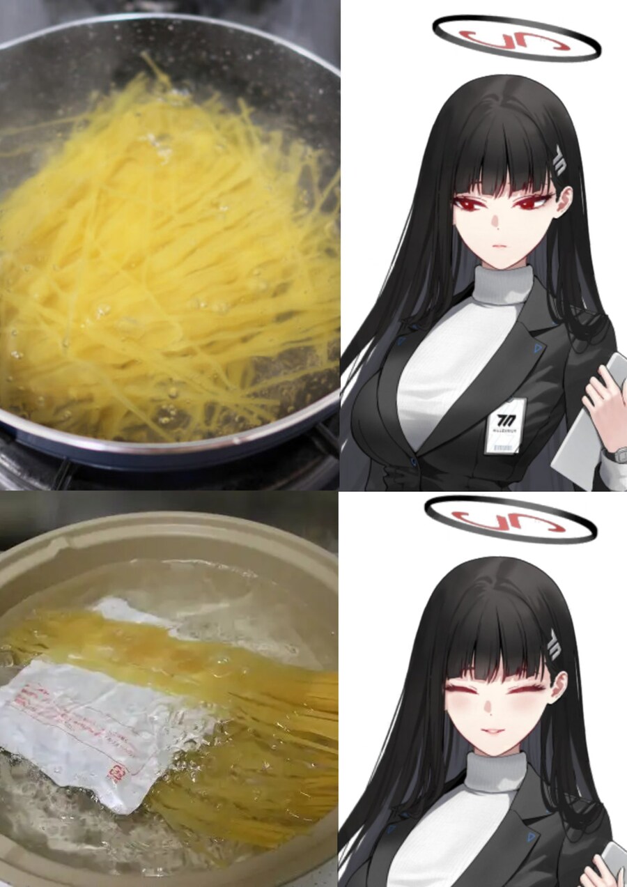 블루아카)파스타를 삶는 학생.jpg_1.jpg