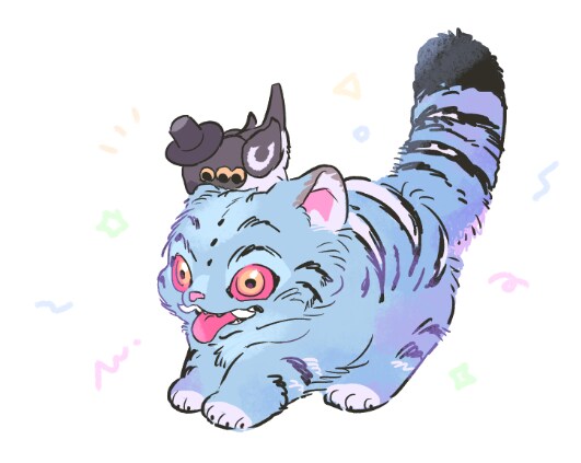 케이팝) 내가 볼려고 모아두는 호랑이 팬아트_21.png