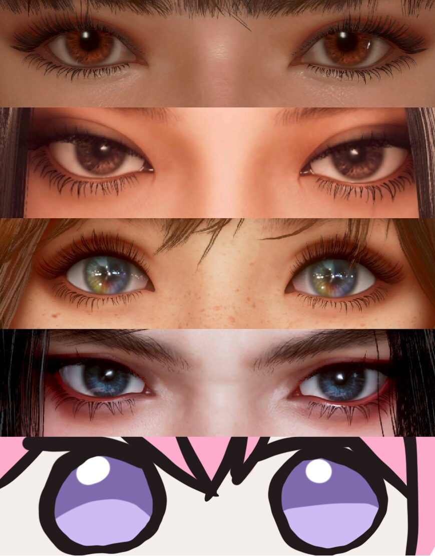 스텔라블레이드의 매력적인 캐릭터별 눈매 비교 짤(추가)_1.png