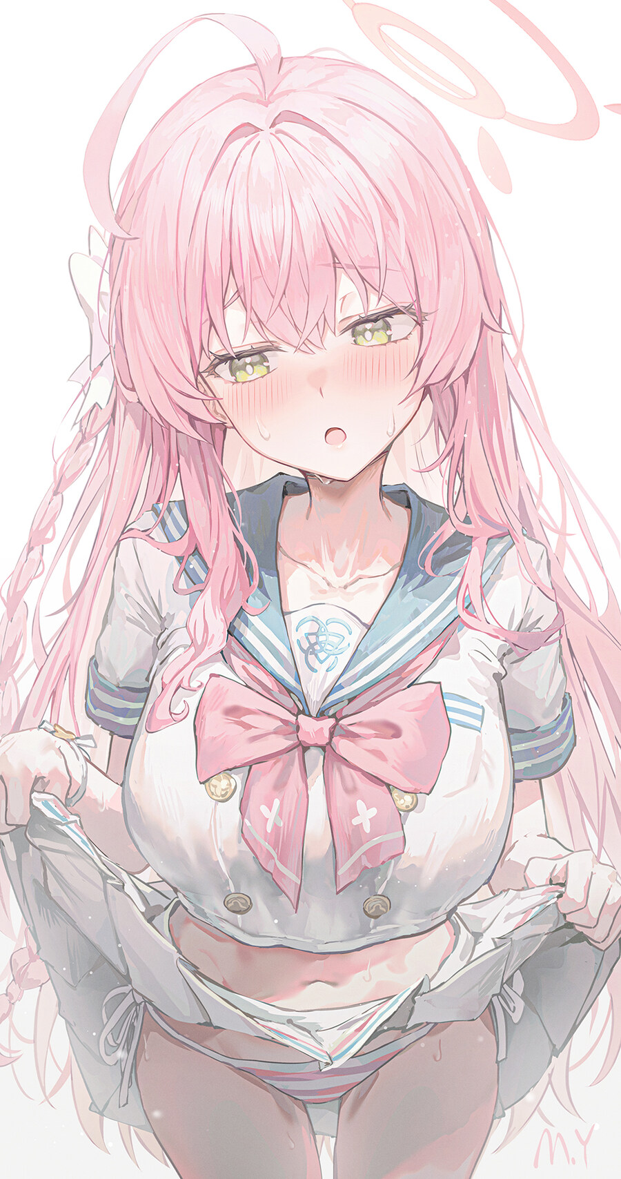 블루아카) 아 피곤해서 잘거같은데 억울한 금밤의 ㅈㅌㅇ_3.jpg