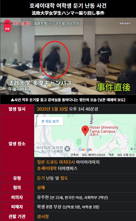 호세이대학 여학생 둔기 난동 사건 근황_1.png