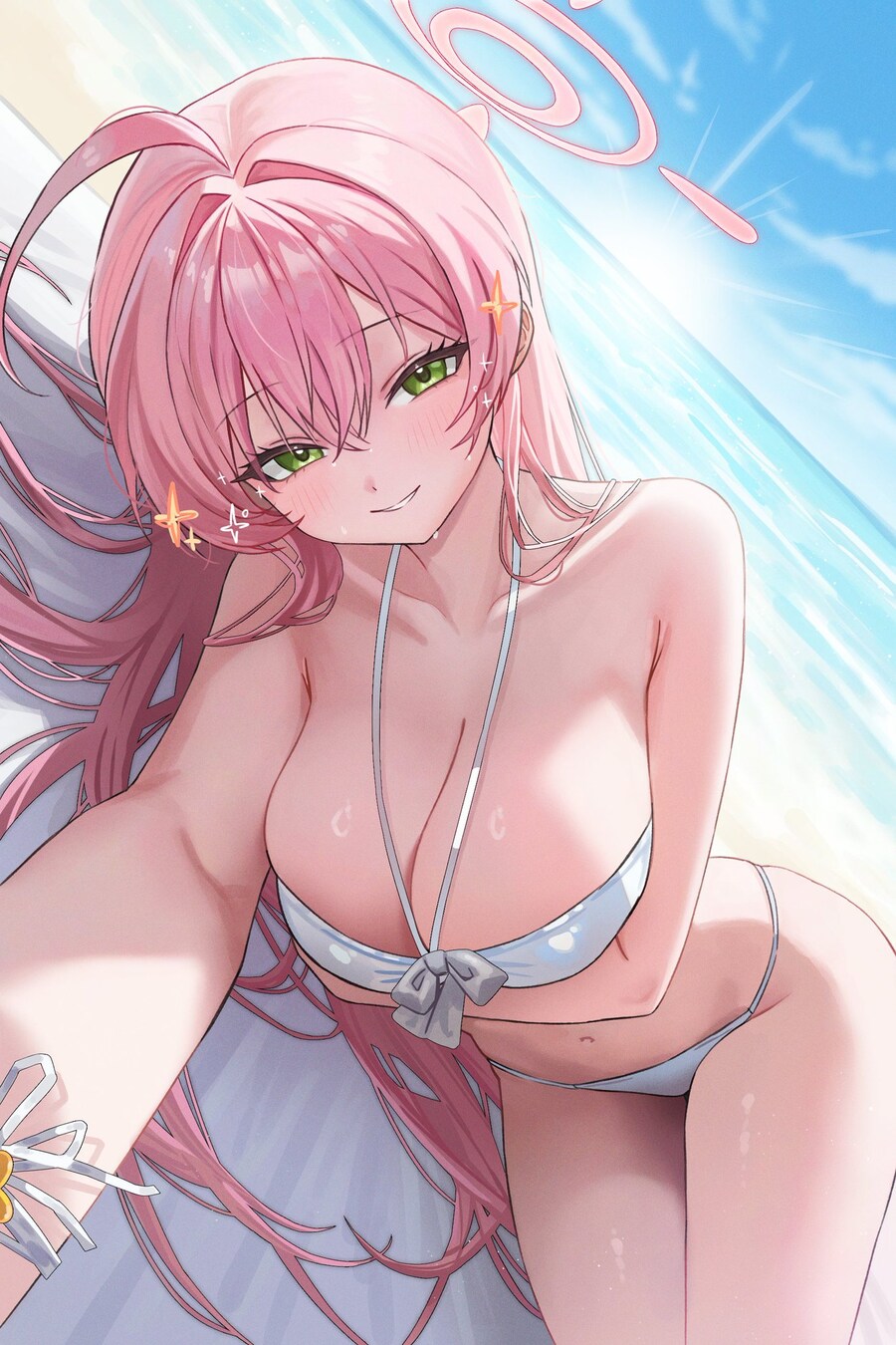 [약후,블루아카] 수영복 입은 하나코_1.jpg