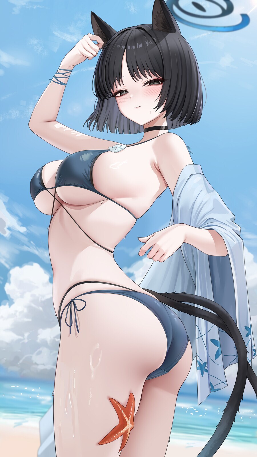 블루아카) 수영복 디자인 보고 어떻게 입지? 싶었는데_1.jpg