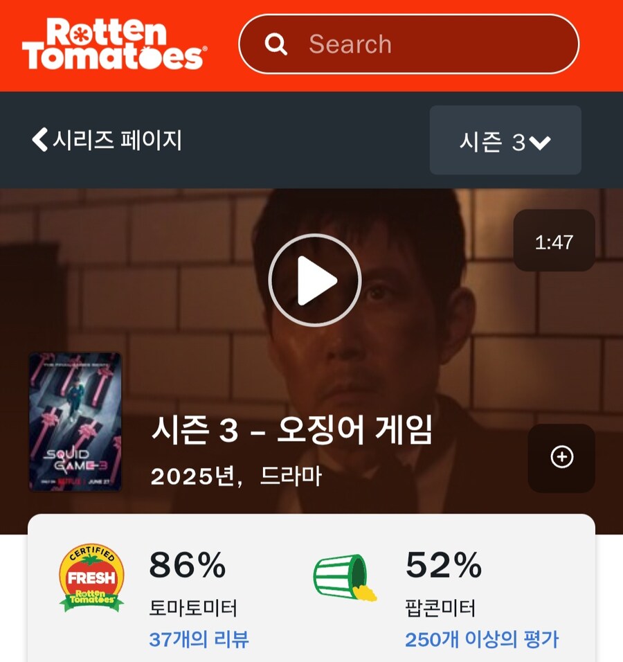 [오징어게임] 시즌3 로튼토마토 점수 현황 (수정)_1.jpg