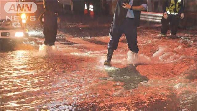 가마쿠라시 수도관 파열로 단수_1.jpg