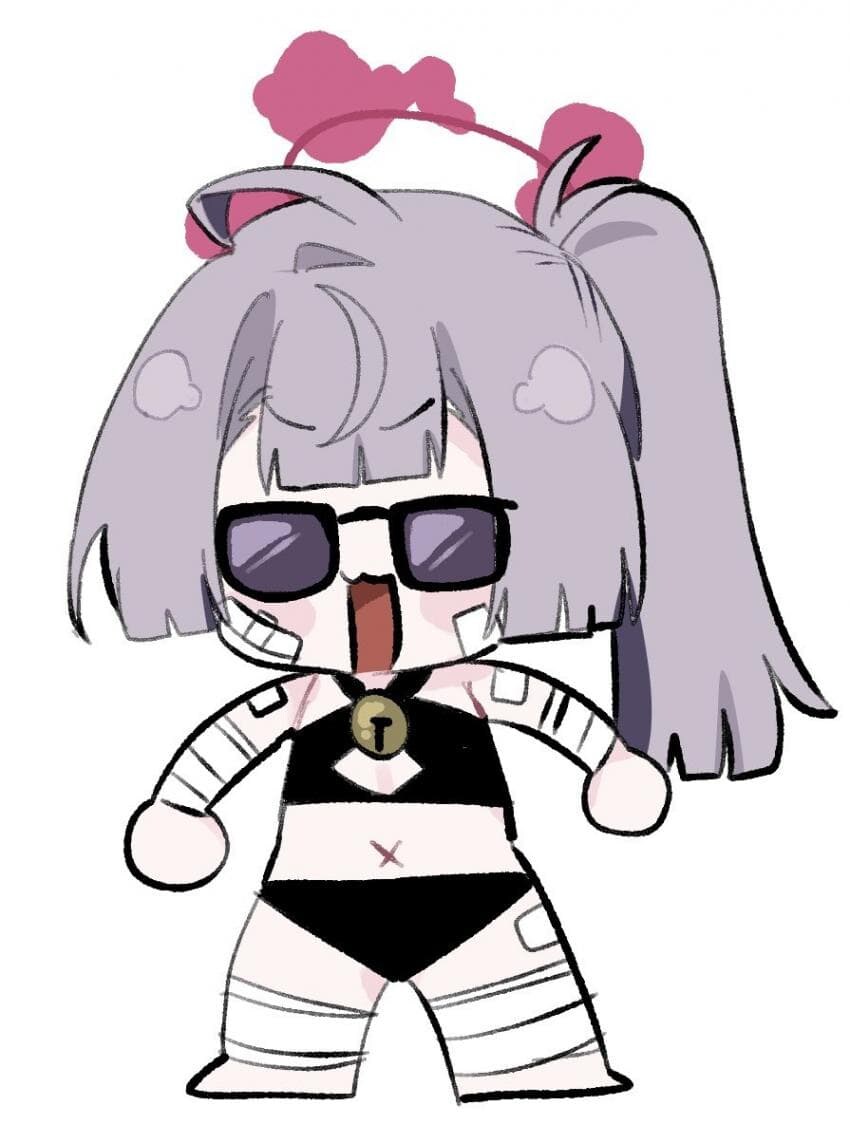 블루아카] 백귀야행 위원회가 수영복 입은게 부러웠던 학생_1.jpg