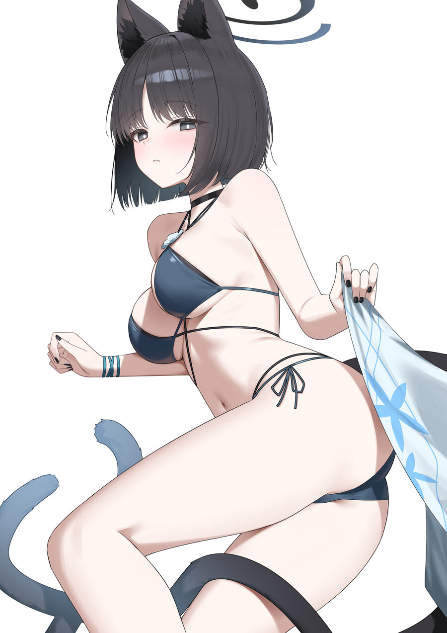 블루아카) 날이 너무 더우니까 수영복으로 기온을 내립시다_1.jpg