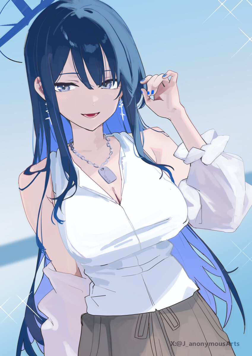 블루아카) 예뻐서 용서받은 여자_1.jpg