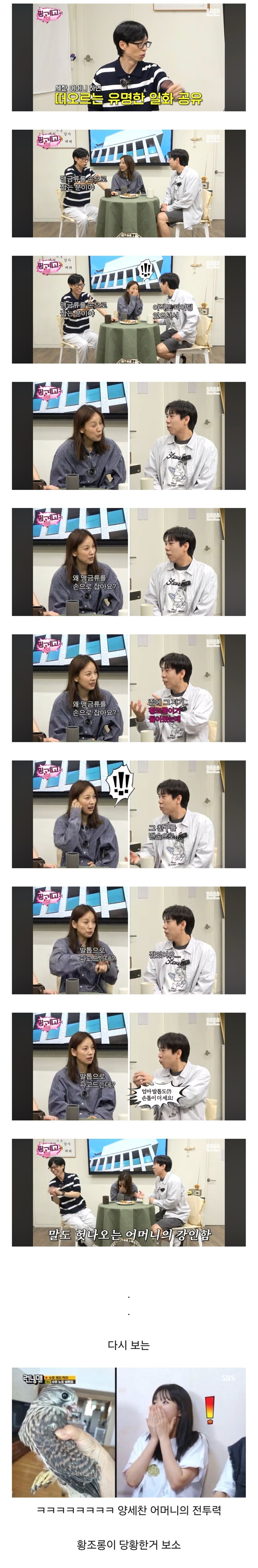 핑계고 - 양세찬 어머니 전투력을 알게 된 이효리_1.jpg
