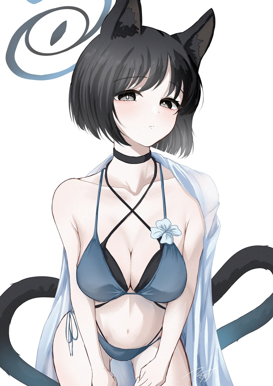 블루아카) 저녁 먹고 돌아보는 수영복 키쿄! (12)_20.jpg