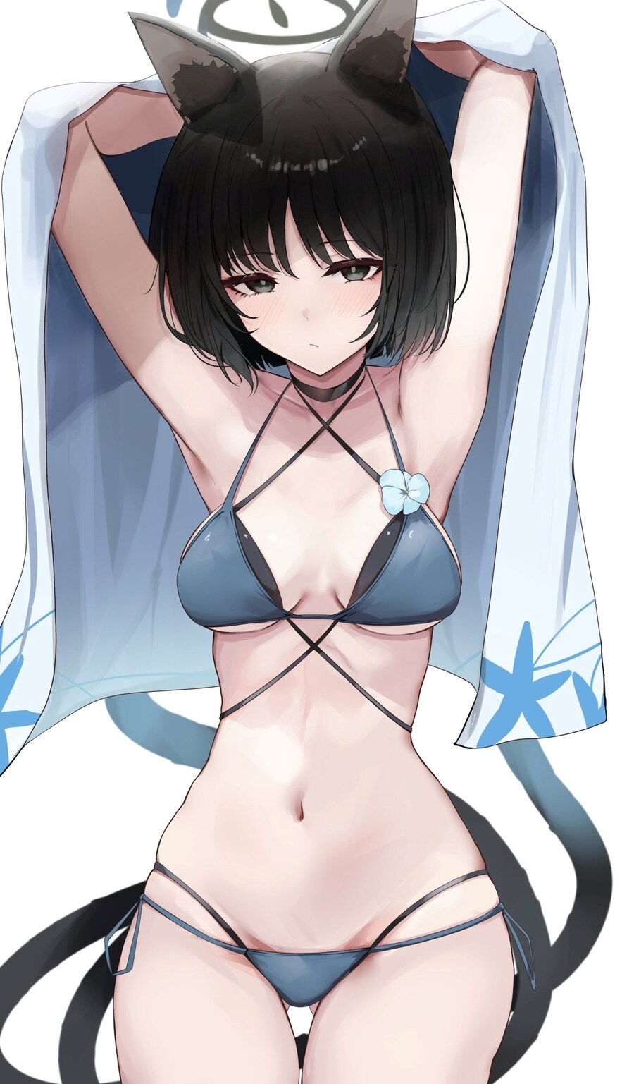 블루아카) 저녁 먹고 돌아보는 수영복 키쿄! (12)_28.jpg