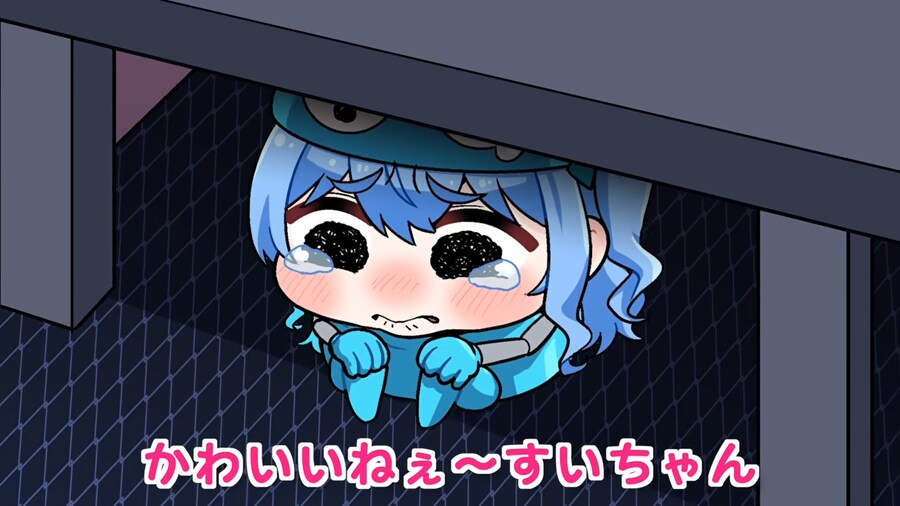 버튜버)손그림클립)겁먹은 스이짱을 보고 웃음 참지못하는 스바미코_2.png
