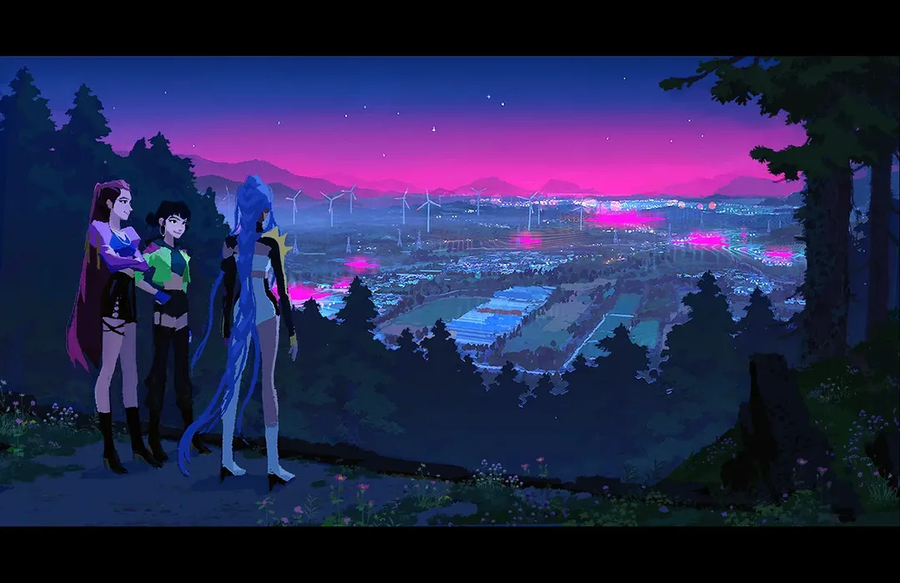 케이팝데몬헌터스) 멀티버스의 이야기로 생각하면 좋을 셀린과 루미의 서사_11.webp