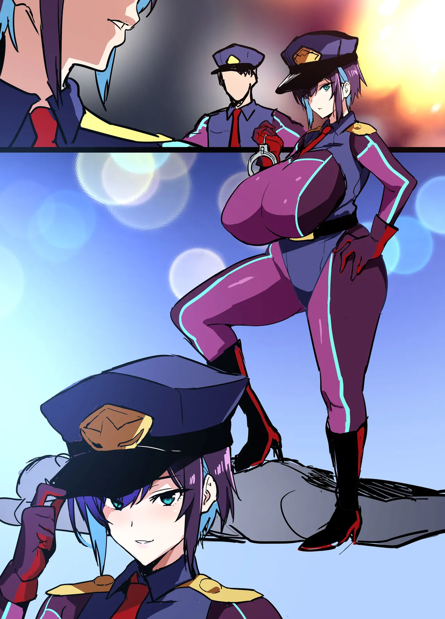 믿음직하다는 경찰 누나.manga_1.webp