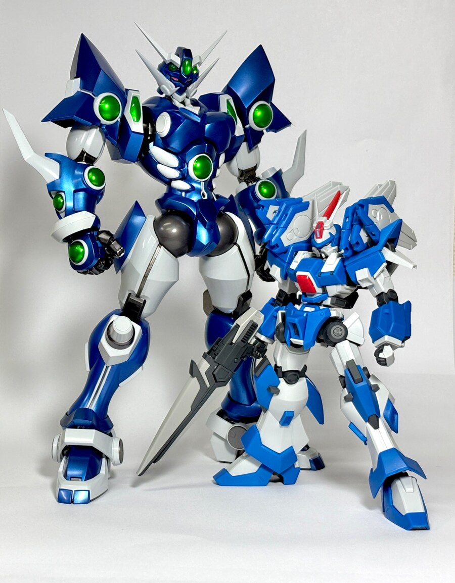 [반다이] HG SRW 애쉬세이비어(아슈세이버), 센티넬 소울게인 크기 비교_8.jpg