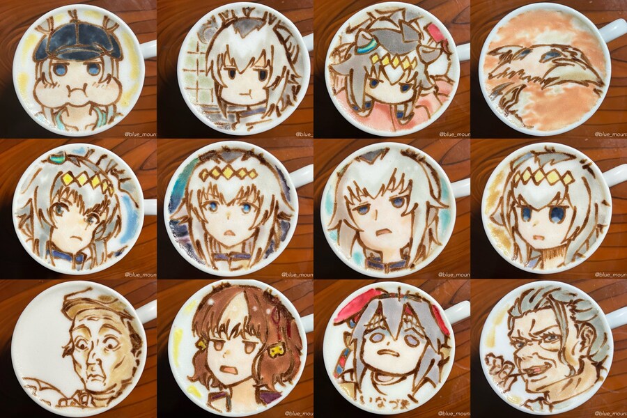 [말딸] 신데그레 라떼 아트 모음_1.jpg