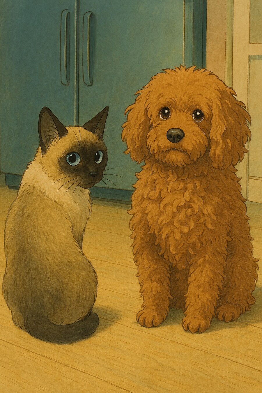 댕댕이와 고양이 사진입니다._6.png