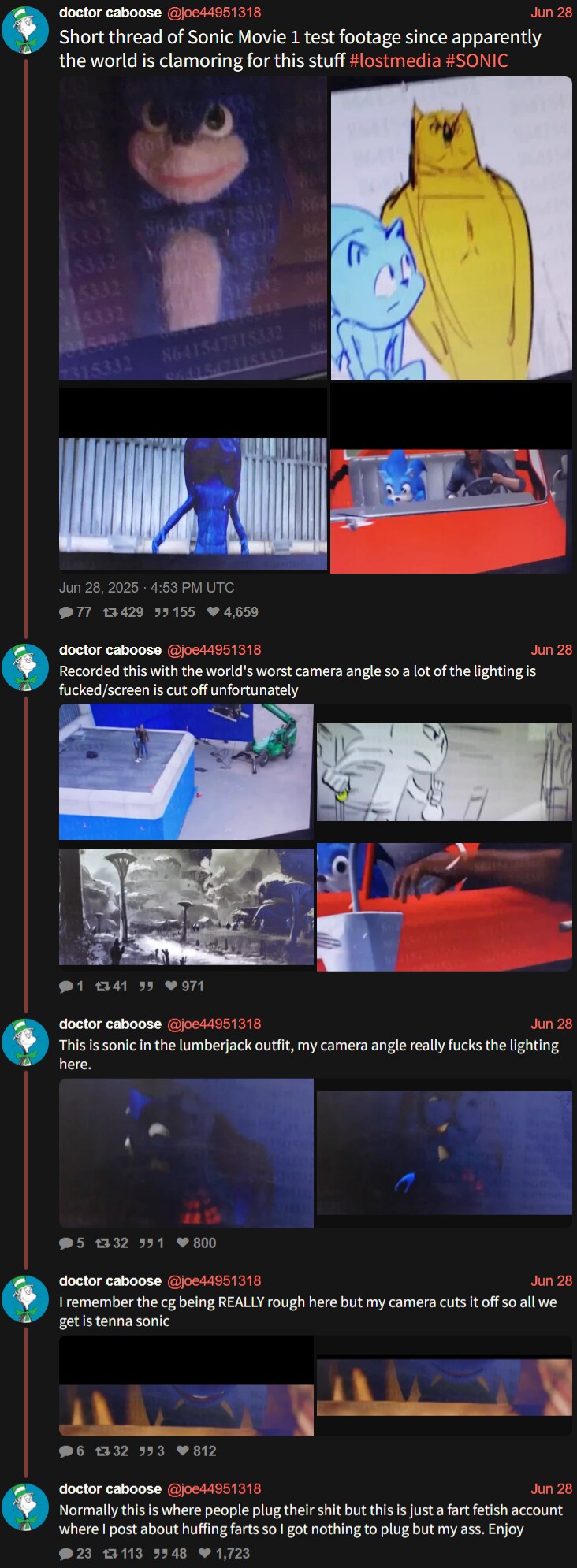 영화판 소닉의 변경 전 디자인 공개_1.png