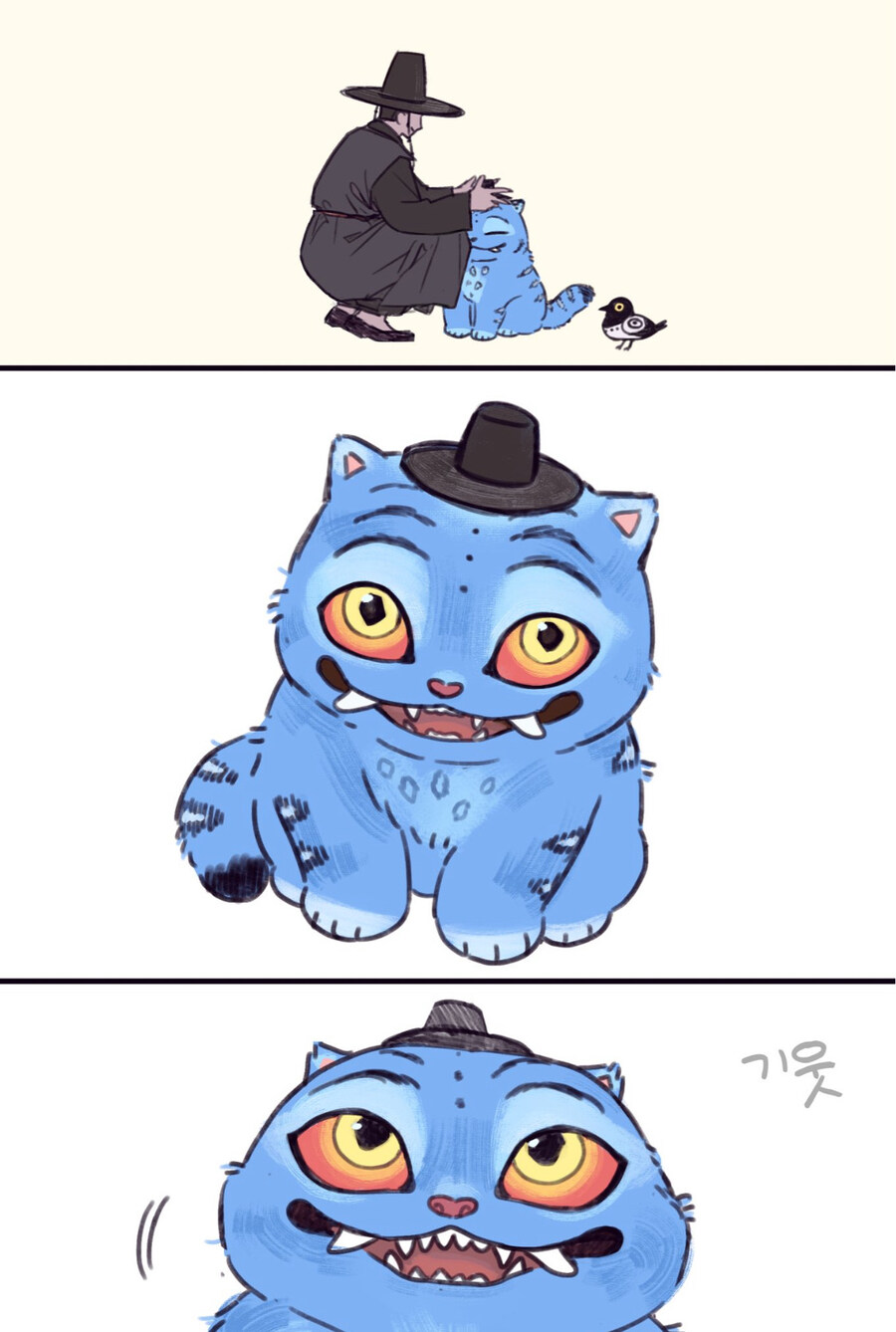 [케데헌] 까치가 호랑이 갓 뺏어가는 이유_1.jpg