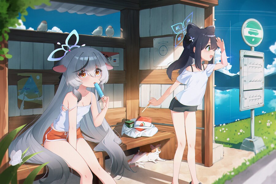 블루아카)시골 버스정류장_1.png