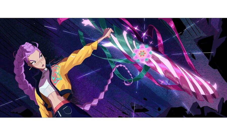 케이팝데몬헌터스) 제작진이 연구했던 주인공의 무기소환 방법_1.jpg