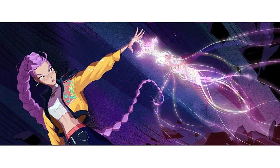 케이팝데몬헌터스) 제작진이 연구했던 주인공의 무기소환 방법_3.jpg