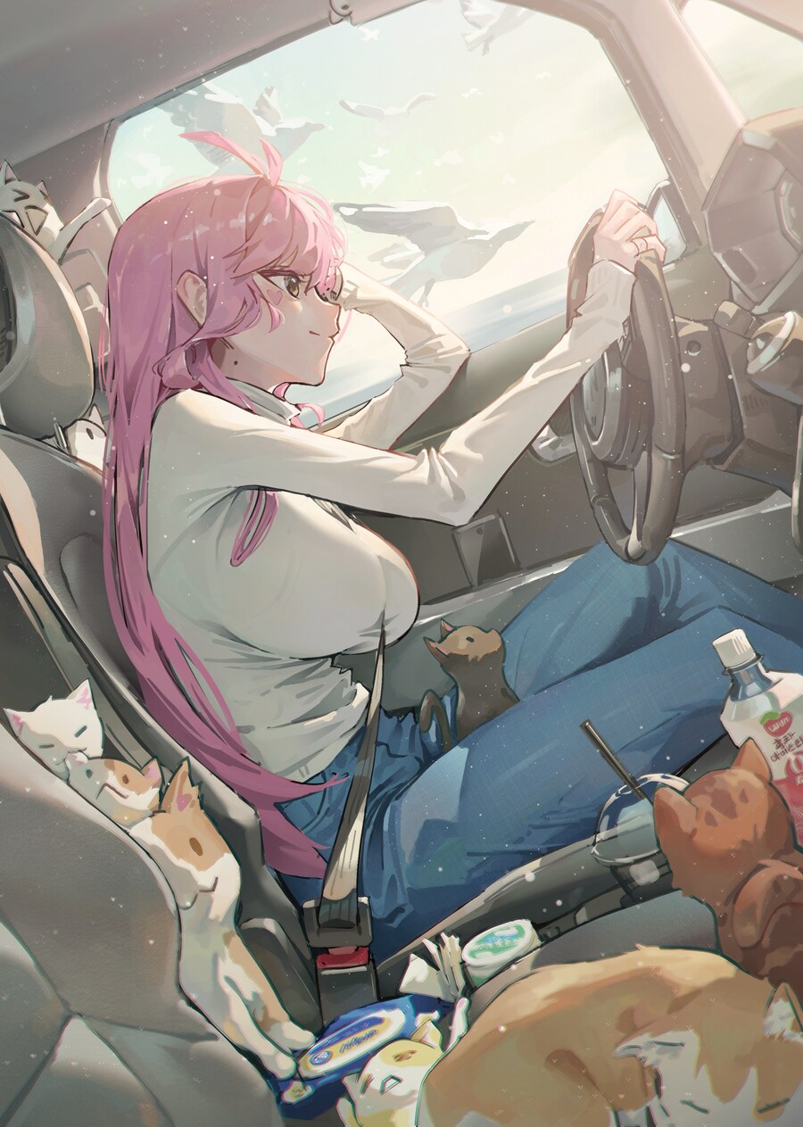 즐겁게 사는 분홍머리 거유 자취녀 Manhwa_7.jpg