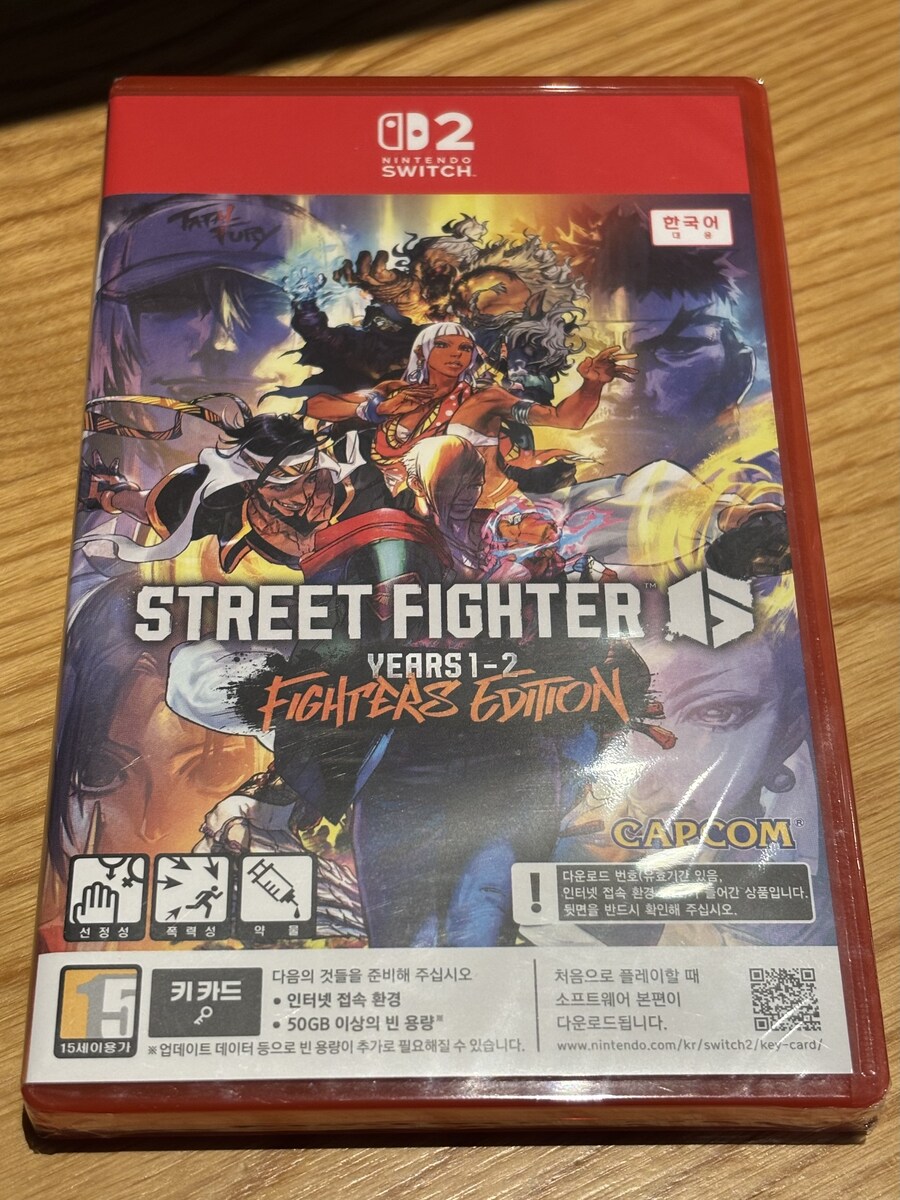 스트리트 파이터 6 Years 1-2 Fighters Edition_1.jpg
