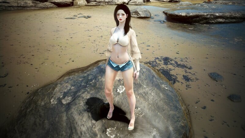 [검은사막] 오늘 나온 여름 한정의상 펄상점 미리보기 착용샷_12.jpg
