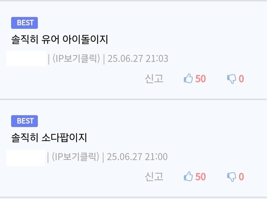 케이팝) 사자보이즈에 대한 상반 된 유게 의견_1.jpg