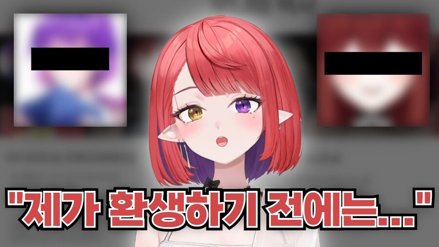 버튜버)오피셜로 전생을 까는 사람도 있어요