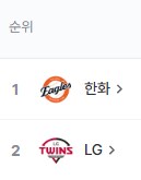 야구)아니 한화랑 LG 둘이 사귐?_1.png
