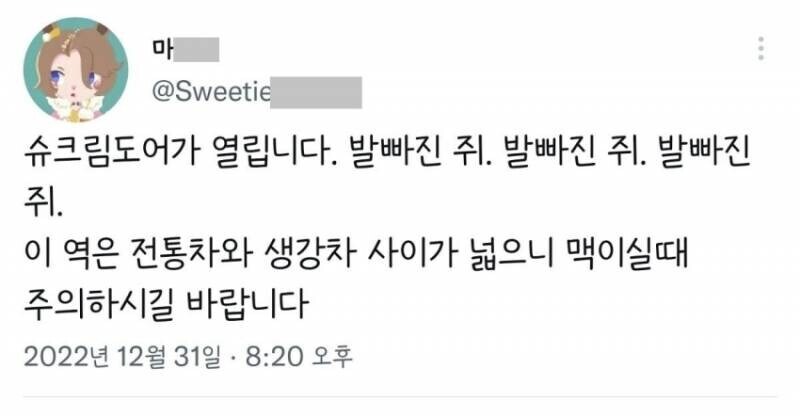 슈크림 도어가 열립니다. 발빠진 쥐. 발빠진 쥐._1.jpg