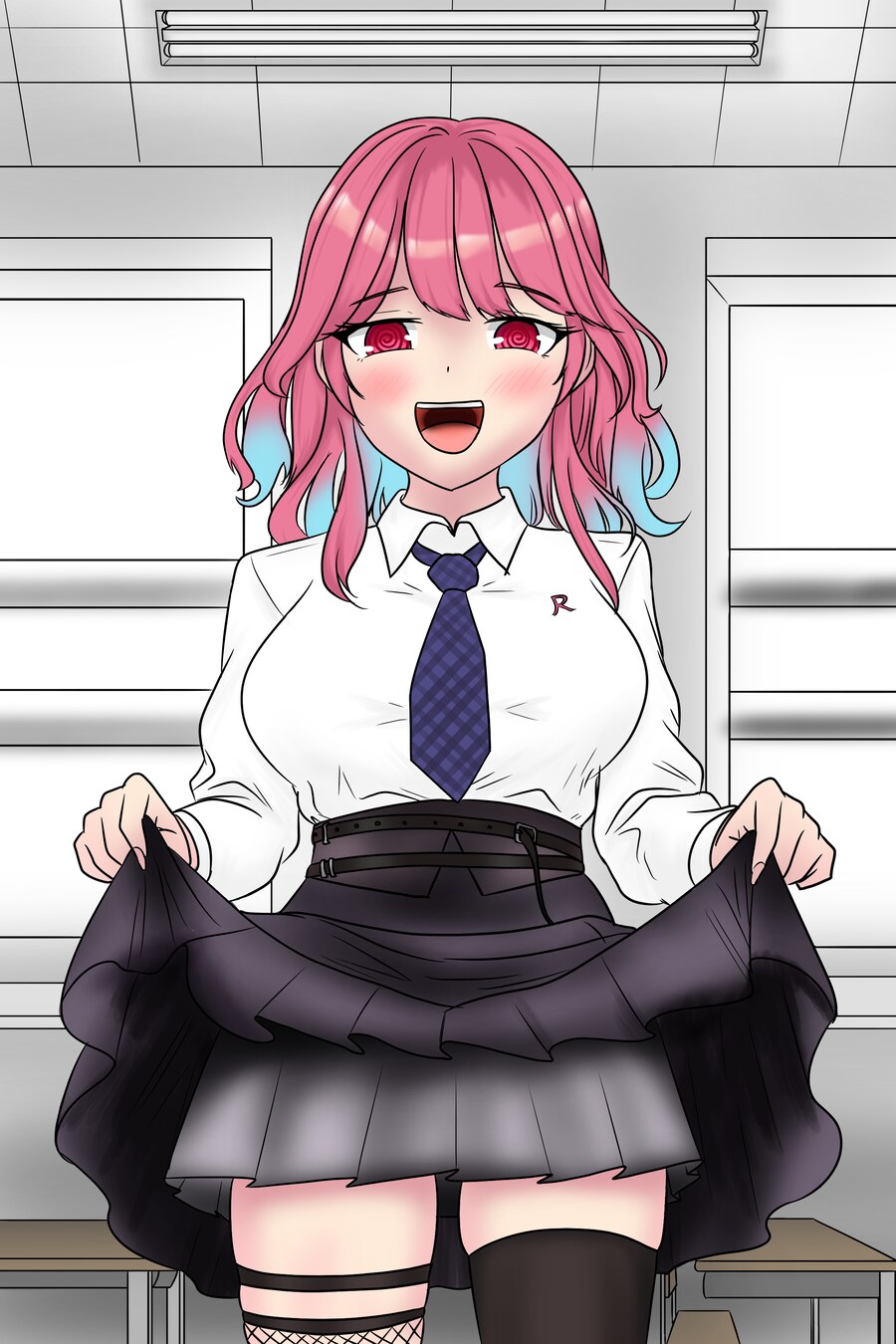 버튜버) 로제타가 치마 올리는 짤 그려옴_2.png